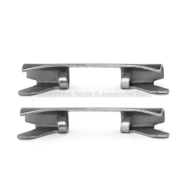 Stainless Steel Curved End Watch Band Adapter for Seiko Rolex 12-24mm Connectors