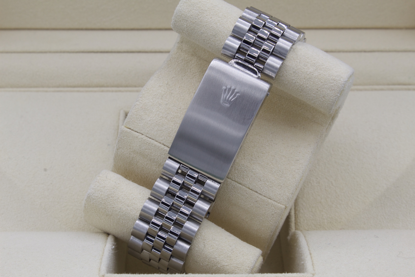 Rolex Datejust 36mm Custom 3ct VS Diamond Bezel & Sky Blue MOP Dial S/S Quickset