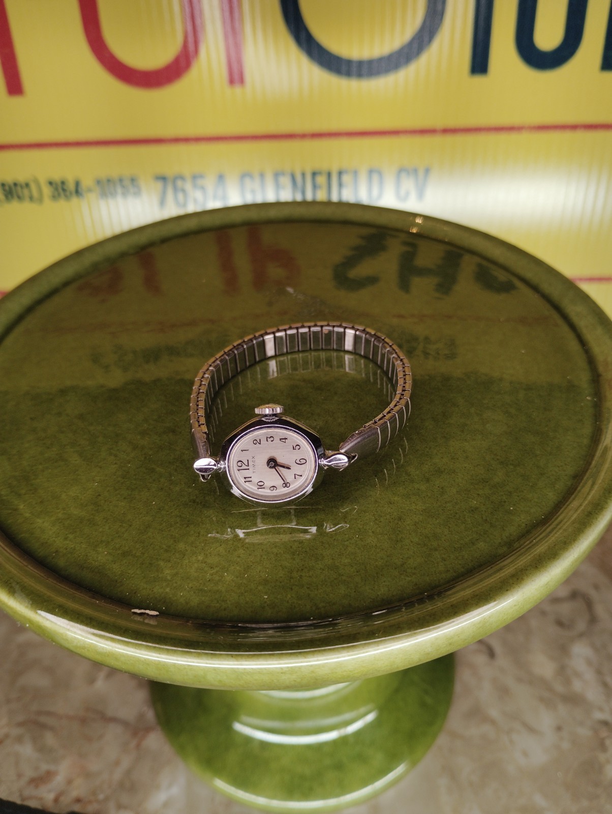 Vintage Ladies Wristwatch with Stretch Band