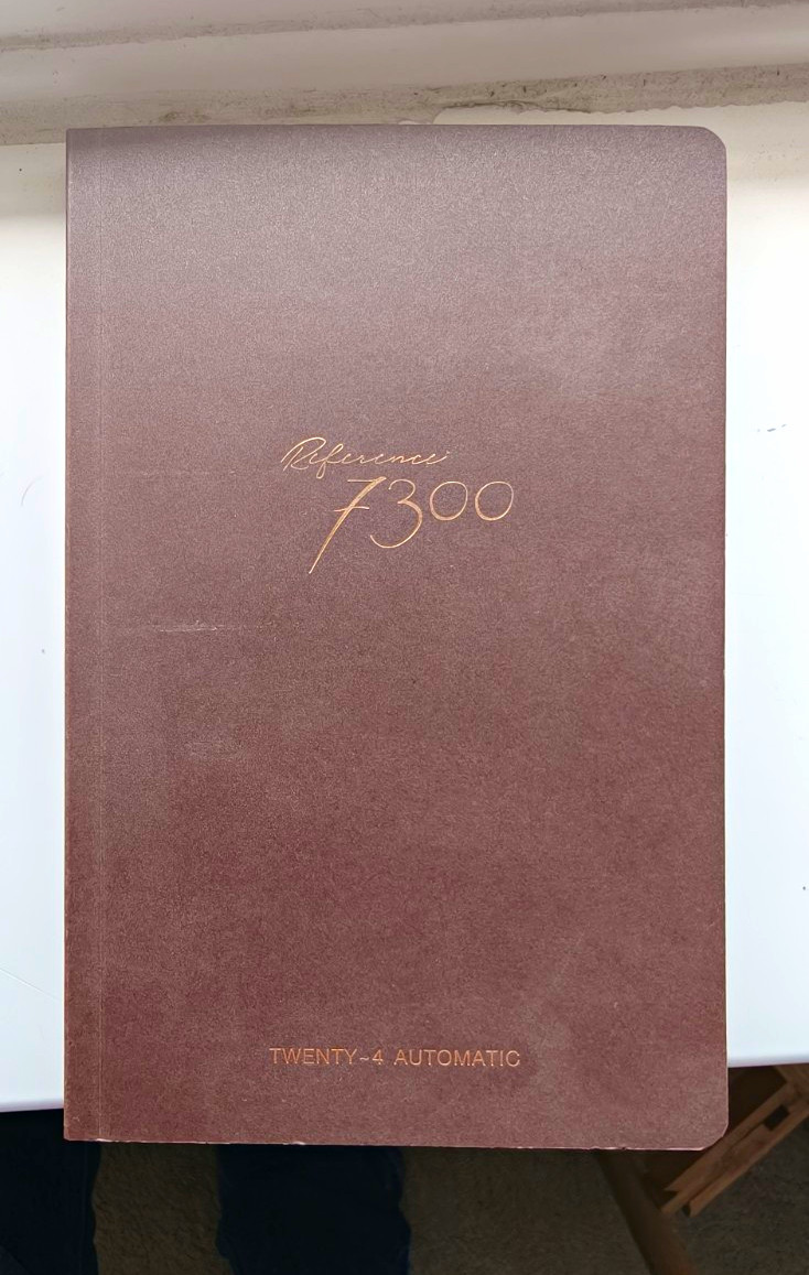 Patek Philippe Twenty~4 Automatic Ref 7300 Notebook Booklet