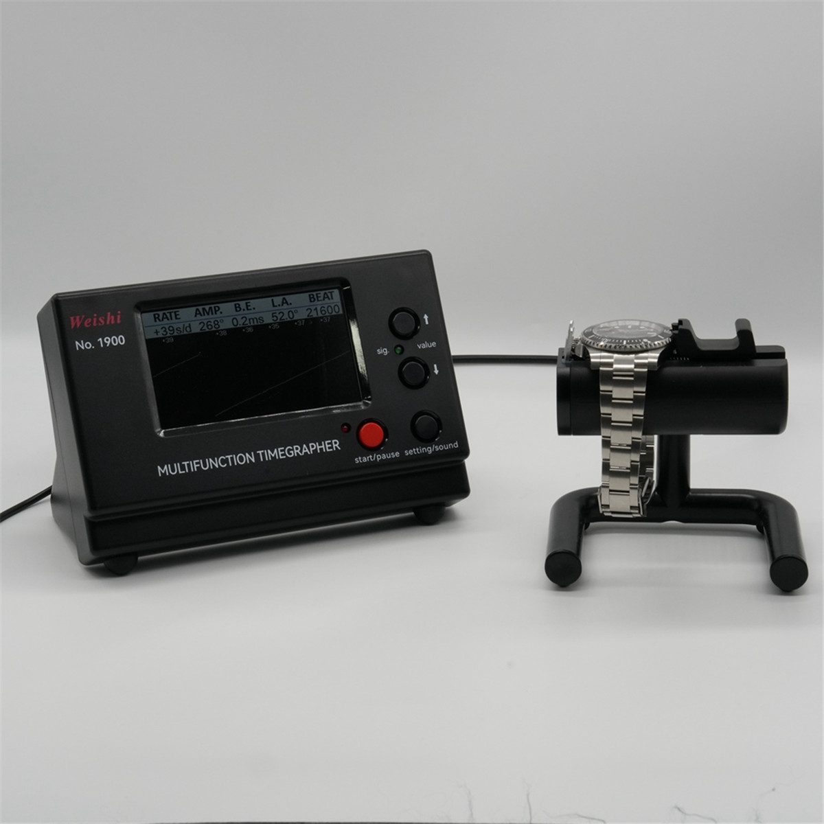 WeiShi US Plug No.1900 Timegrapher Watch Testing Tool Watch Tester for Repairers