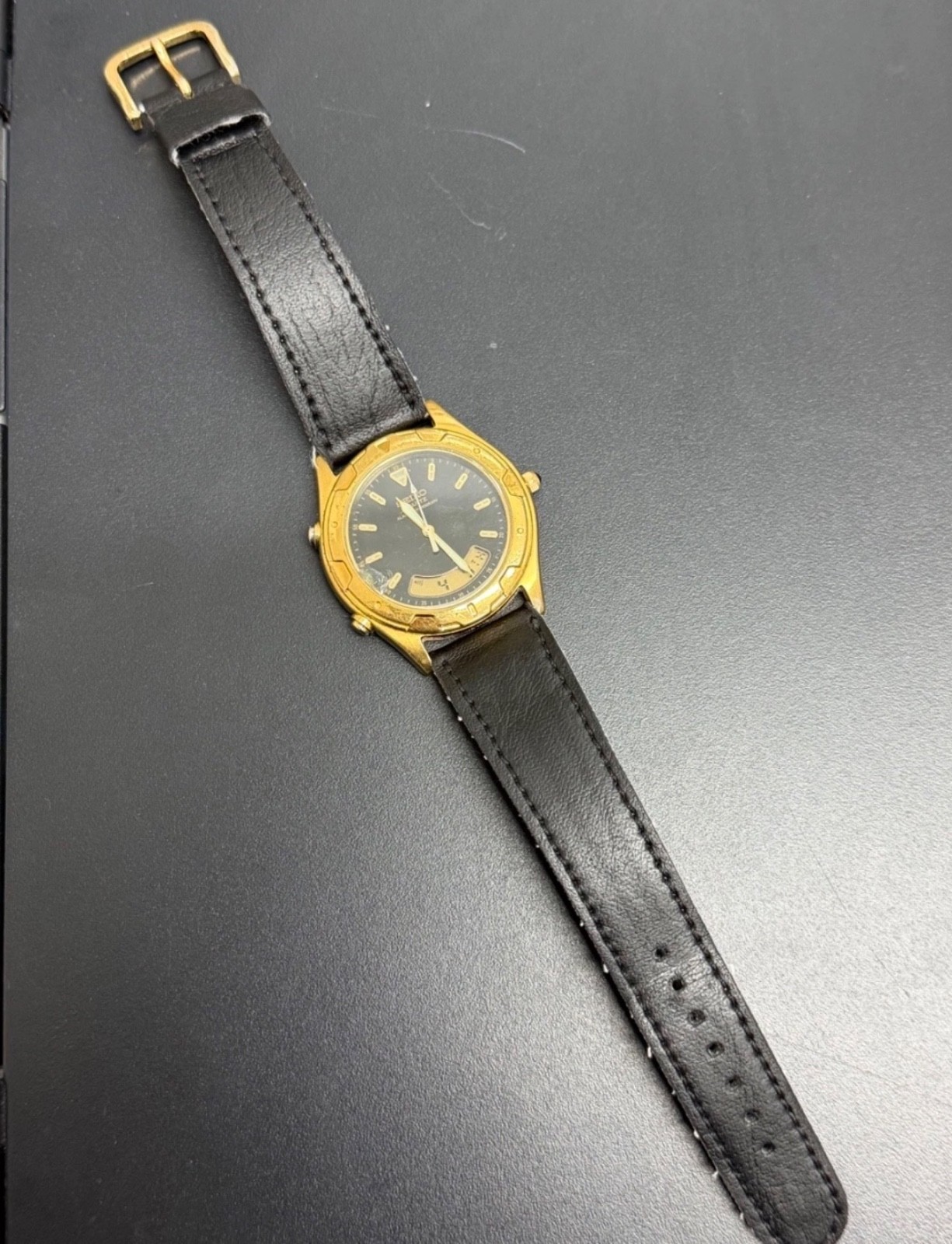 Vintage Seiko Chronograph Ana-Digi H801-7001 (Read The description)