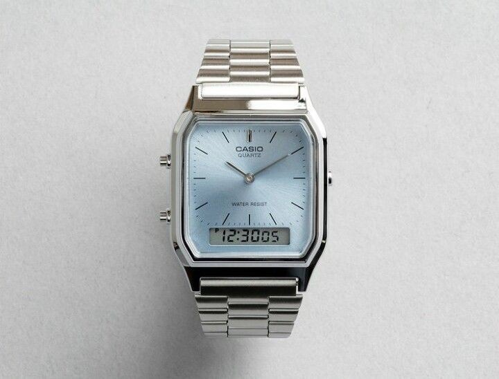 CASIO Standard AQ-230A-2A1 Ice Blue Watch