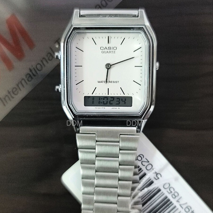 CASIO Watch Retro Vintage Series Digital Unisex Original AQ-230A-7D New