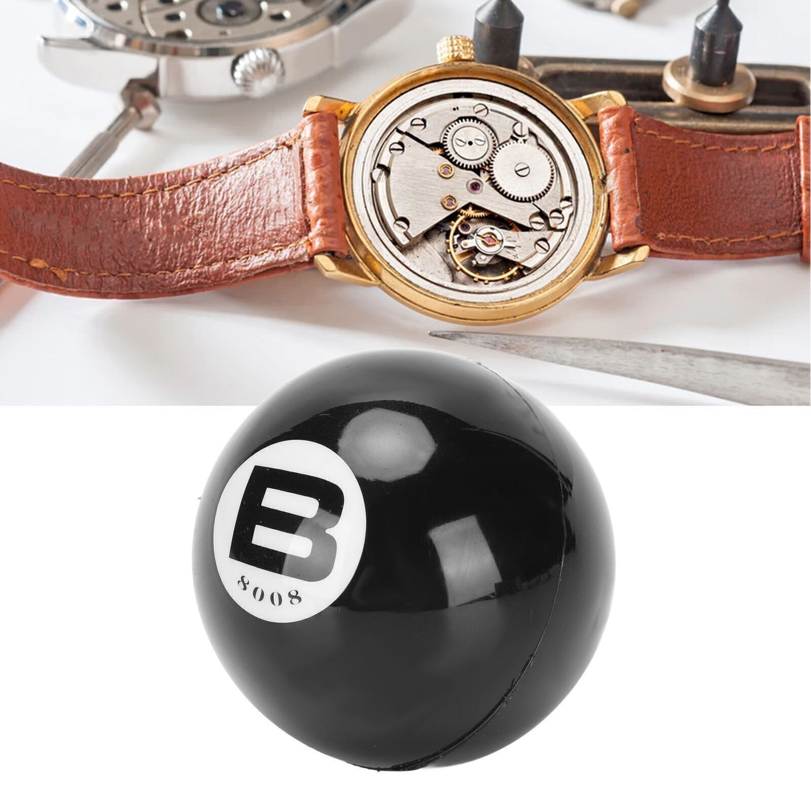 Watch Repair Ball Rubber Inflatable 7cm Dia Easy Use Watch Case Open Friction