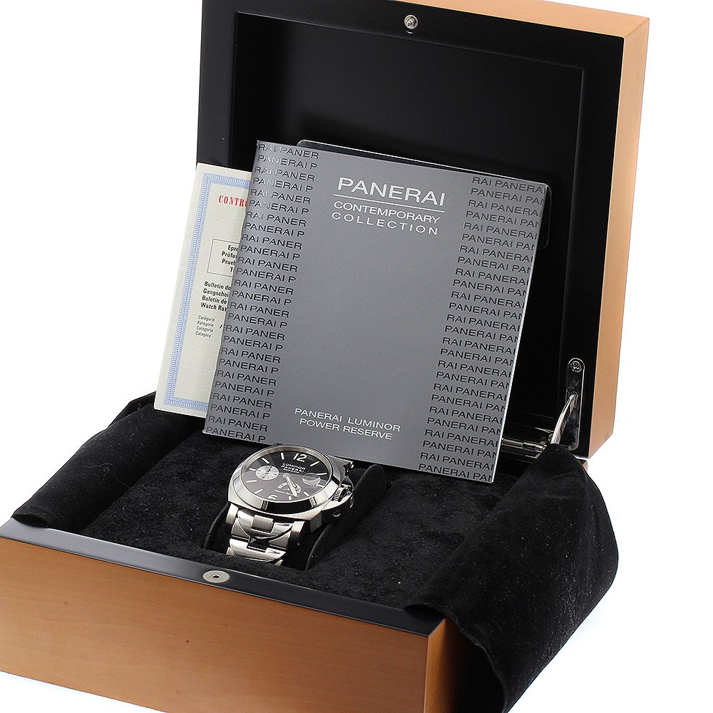 PANERAI Luminor PAM00171 Power reserve black Dial Automatic Men’s Watch_930694