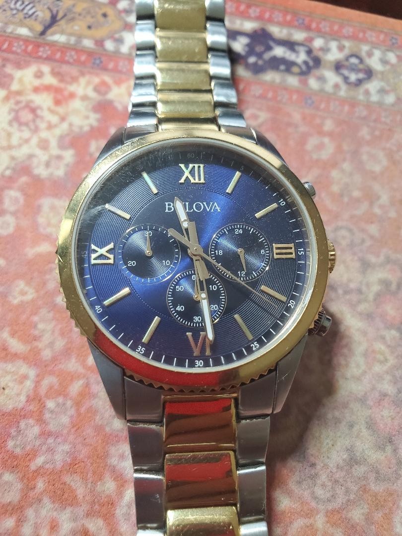 Bulova 98A220 Men’s Blue Watch