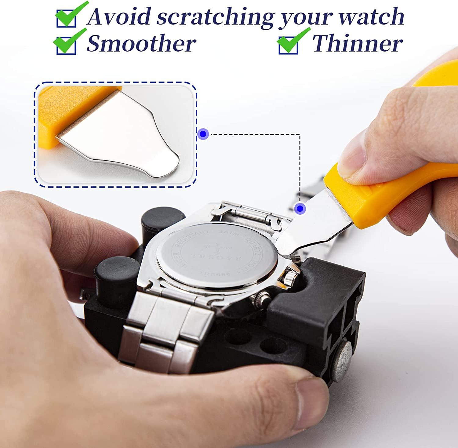 Watch Repair Kit, Professional Watch Battery Replacement Tool, Wat