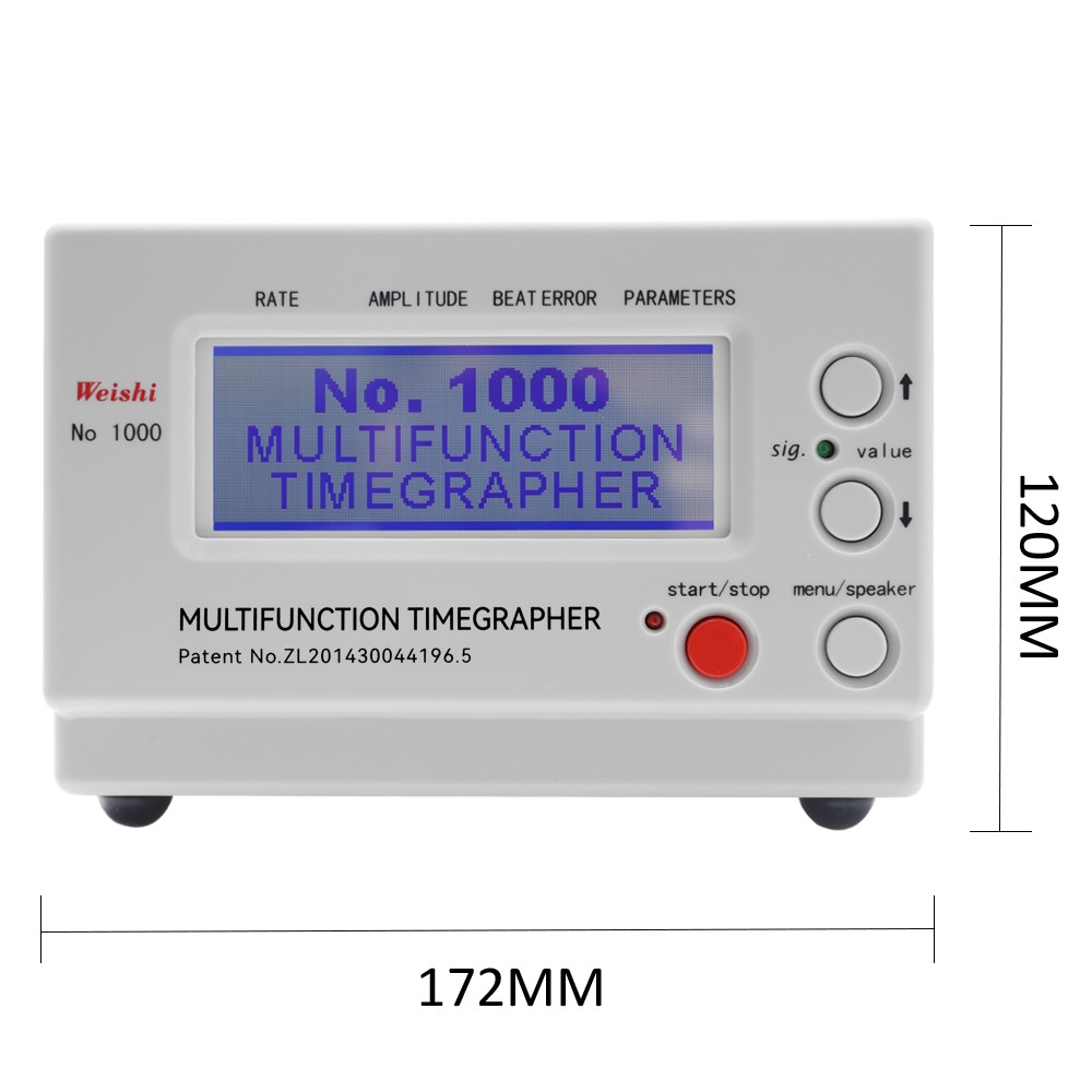 WeiShi No.1000 Multifunctional Professional Timing Timegrapher Mechanical WRUX