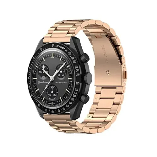 20mm Stainless Steel Strap for Omega X Swatch Joint MoonSwatch Metal Watch Band