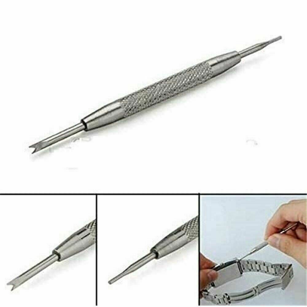 360pcs Watchmaker Watch Band Spring Bars Strap Link Pins Steel Repair Remove Kit