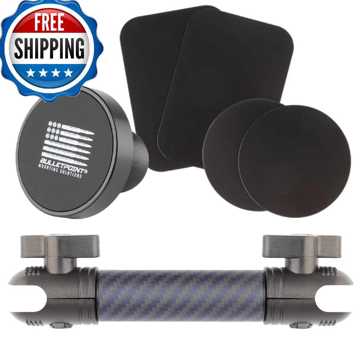 Bulletpoint Magnetic Phone Mount 7Cm Carbon Mounting Arm For – Attachment