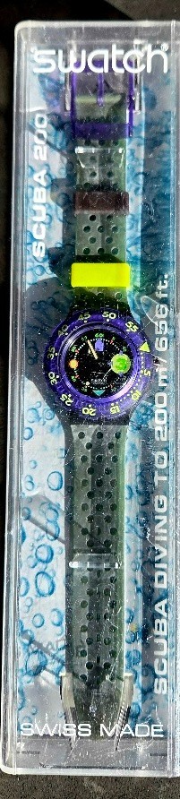 SWATCH VINTAGE SCUBA SWATCH “CAPTAIN NEMO” NWT
