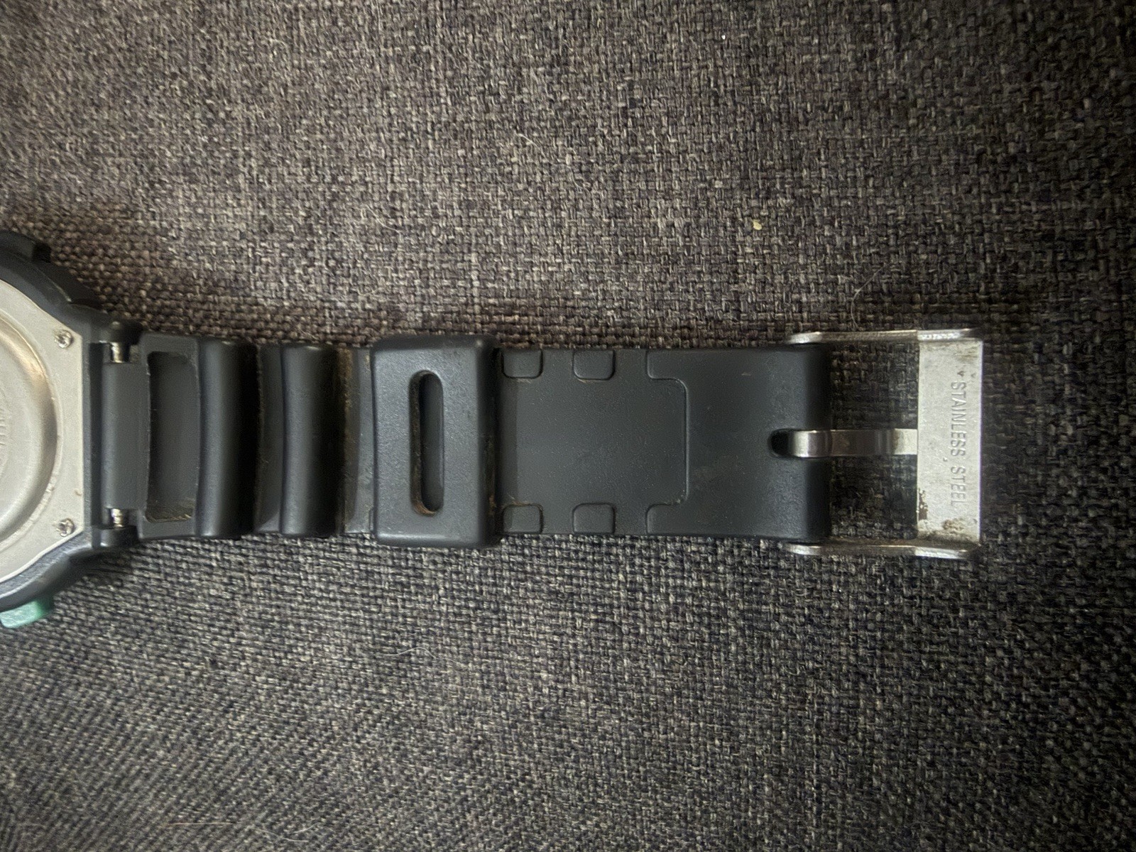 Aqualite Graph 100 Vintage Digital Alarm Watch WR100 New Battery Working