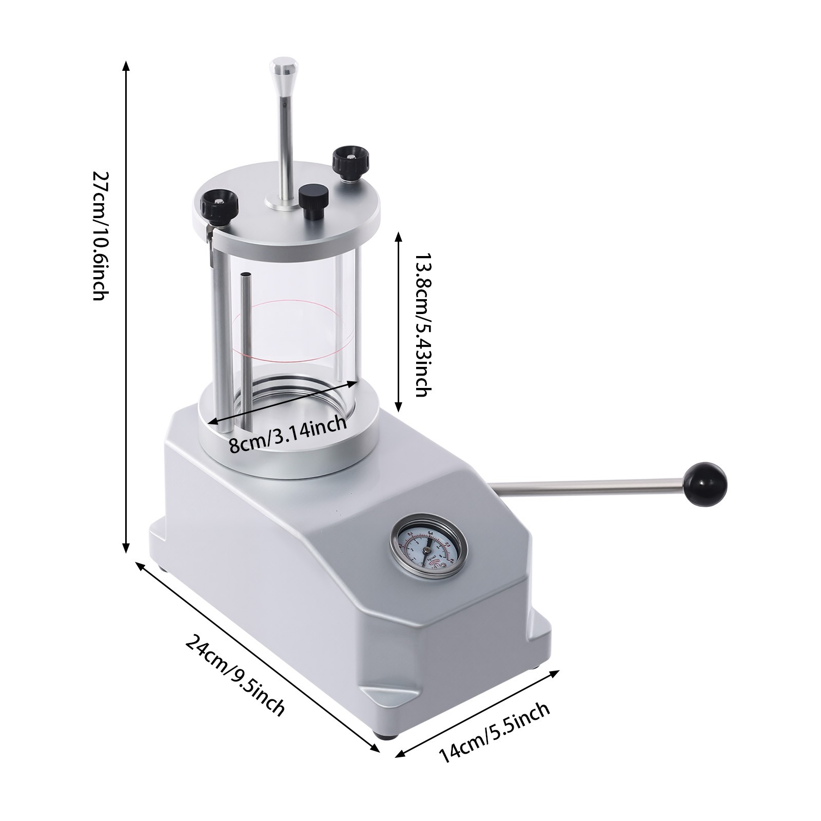 Watch Case Waterproof Pressure Tester Watch Waterproof Test Tool Sturdy Durable