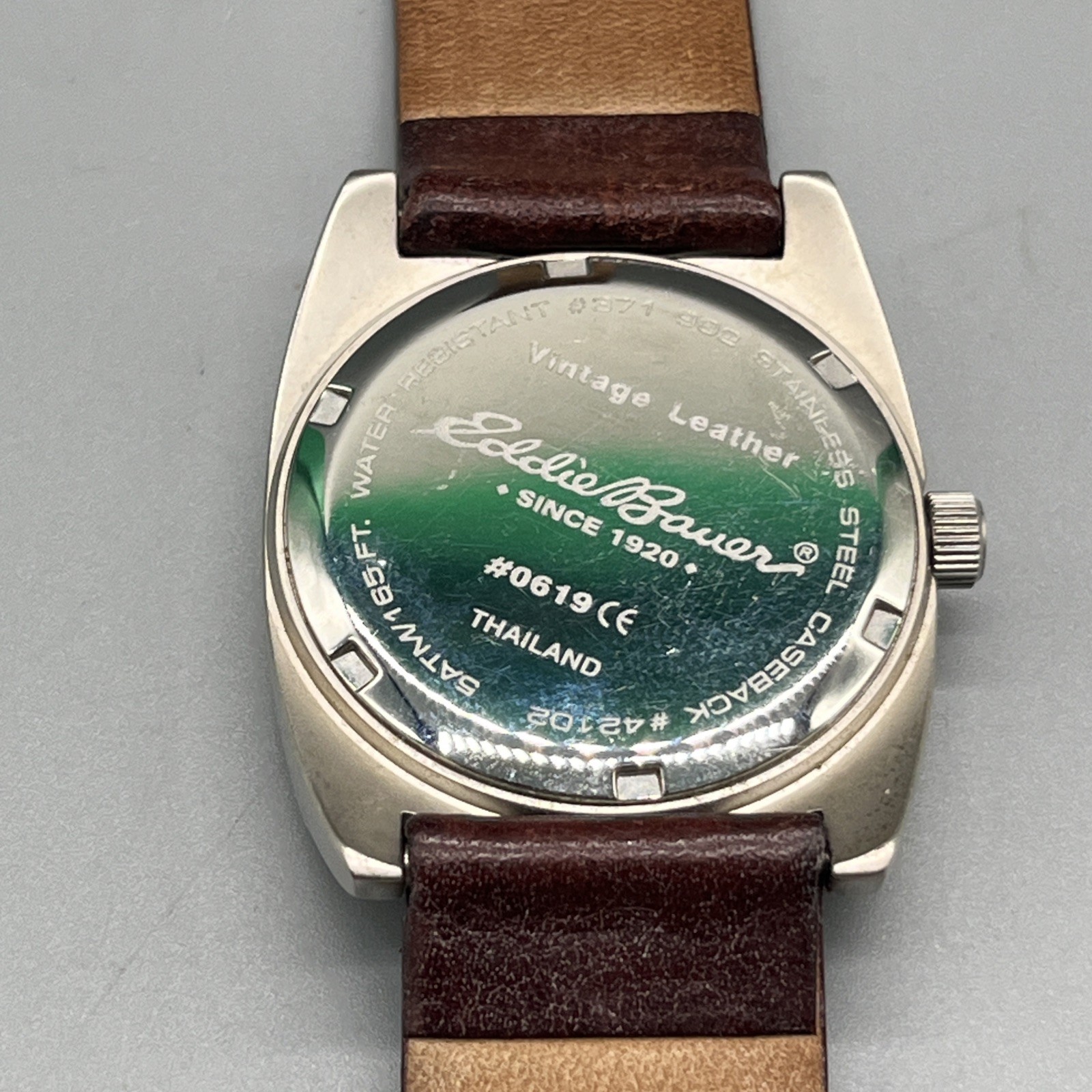 EDDIE BAUER WATCH 42102 UNTESTED as shown SEE