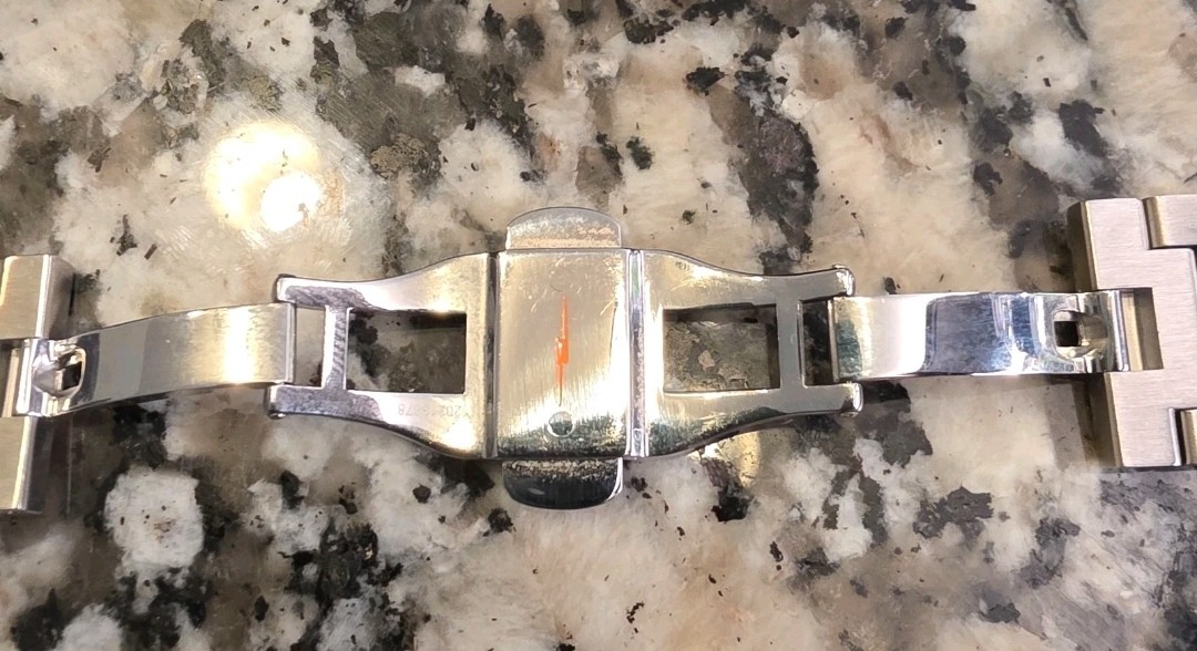 Shinola 20mm Stainless Steel 3-Link Bracelet READ Damaged