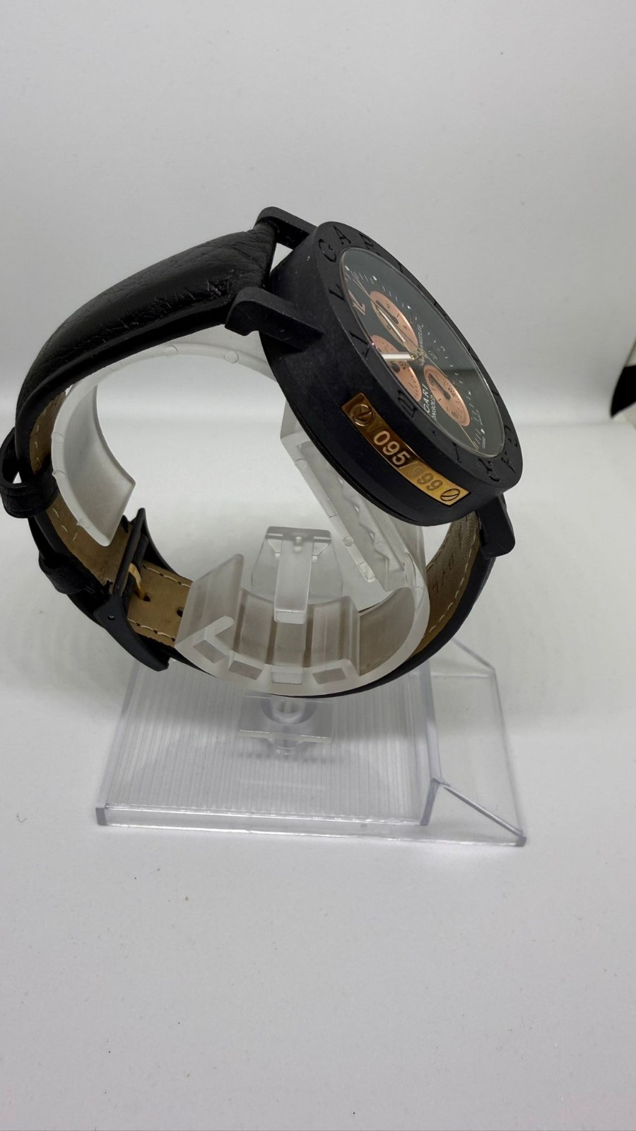 Bulgari Carbon Gold Chrono Rose Gold Limited Edition 95 of 999 Los Angeles