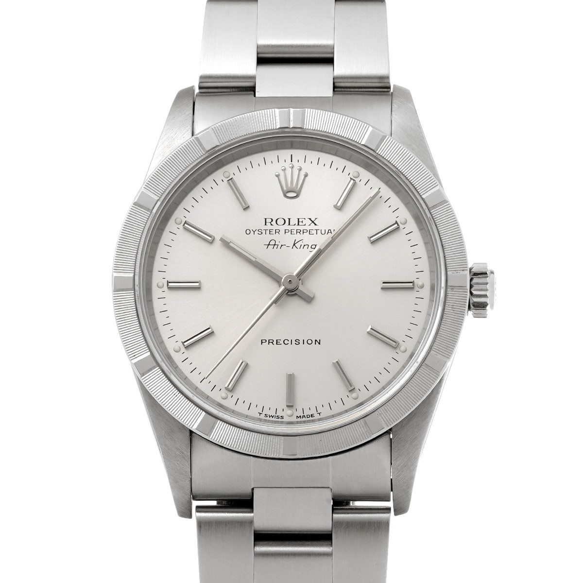 ROLEX Air-King 14010 Silver WATCH 743759
