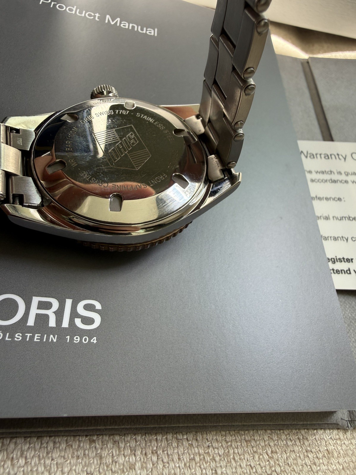 Limited Edition ORIS 65 Bronze Bezel 40mm STAINLESS STEEL/BRONZE BLK MEN’S Watch