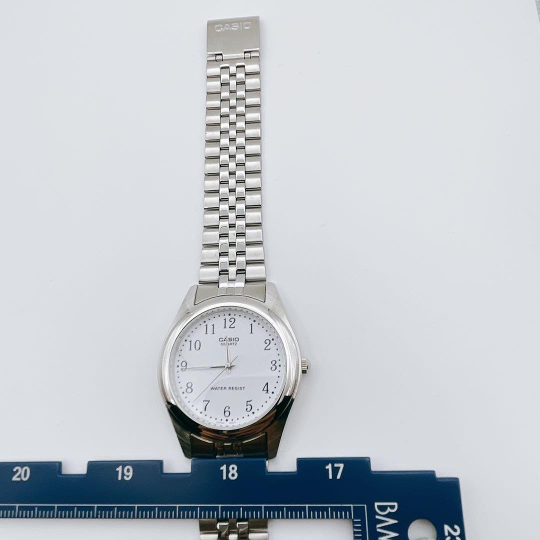 Working Casio Quartz Watch, Vintage Retro Men’s Analog Silver
