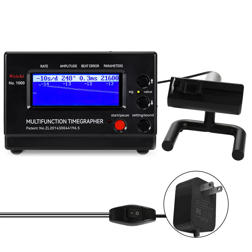 Weishi No.1000 Timing Timegrapher Accuracy Mechanical Watch Tester Calibrator
