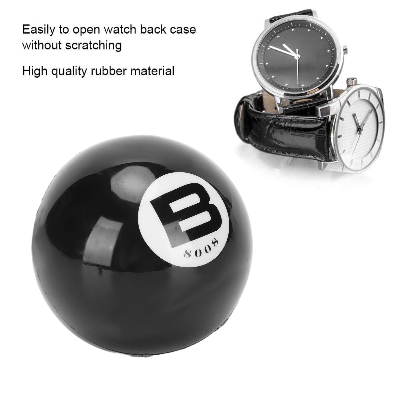 Watch Repair Ball Rubber Inflatable 7cm Dia Easy Use Watch Case Open Friction