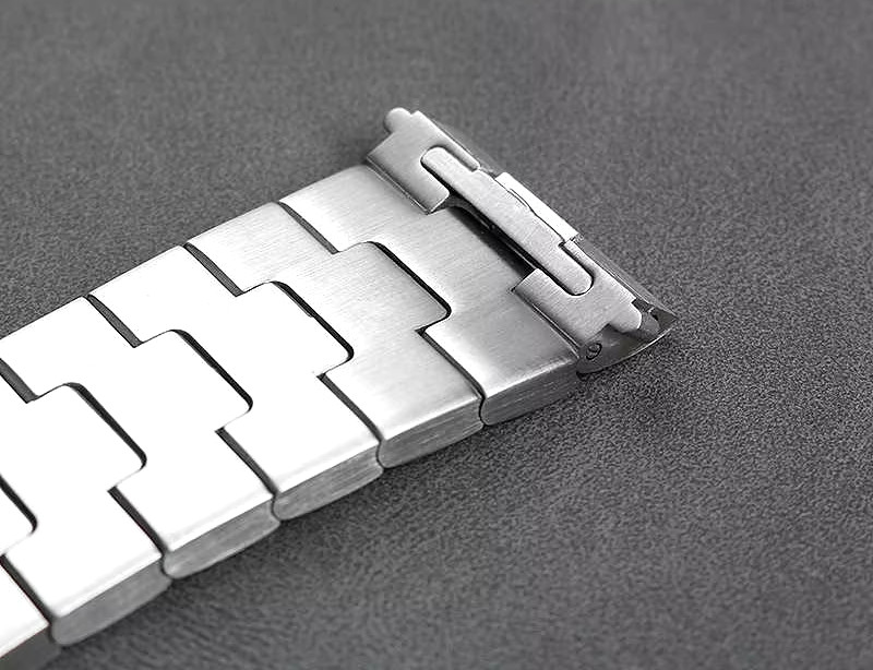 21mm Watch Bracelet Steel Band Strap For Cartier Santos Medium WSSA0009 WSSA0010