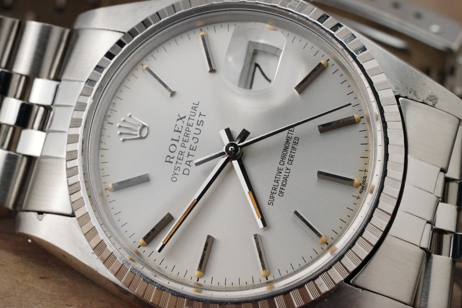 1980’s Serviced ROLEX Vintage DateJust 16030 36mm cal.3035 Jubilee 62510H #1552
