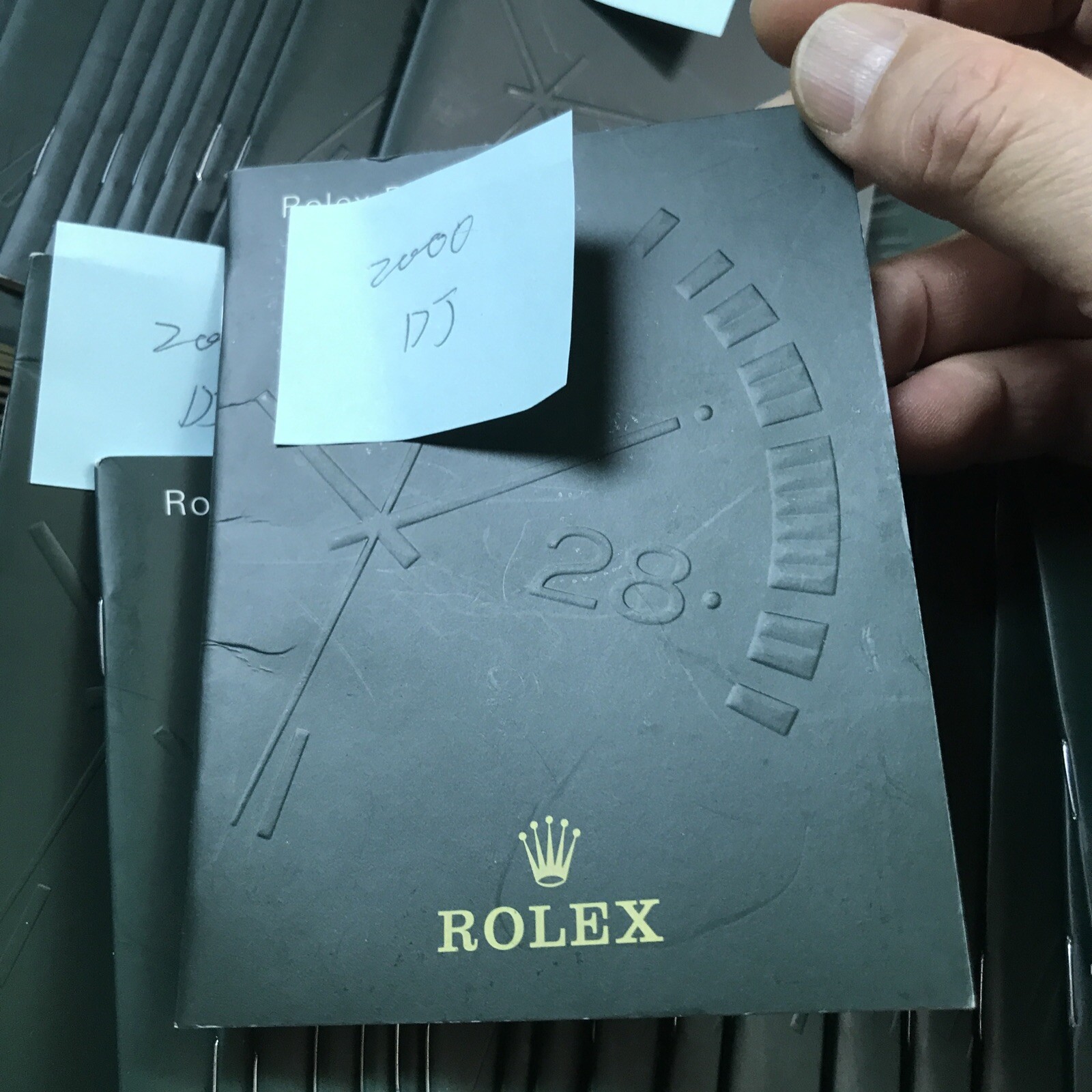 Rolex Datejust Booklet 2000-2012. Choose Year . Buy More Save More❗️English ‼️