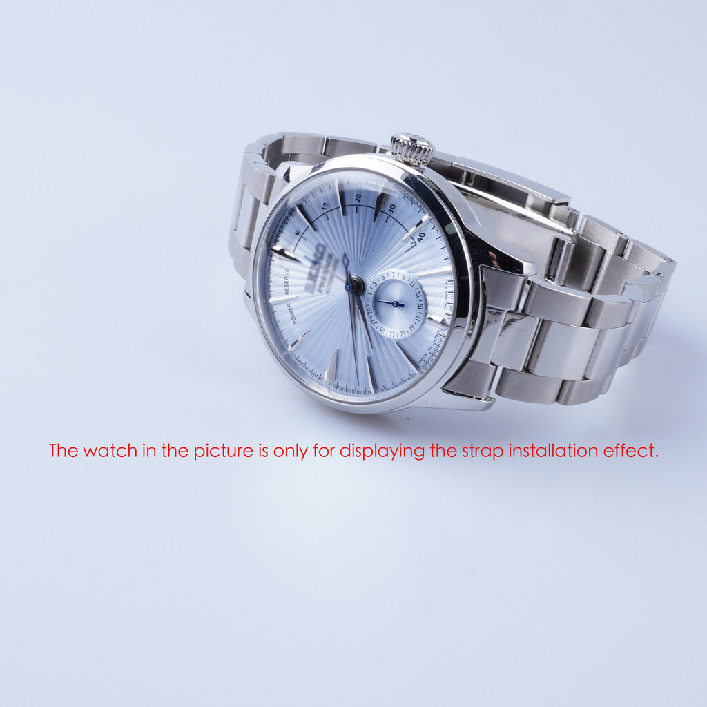 For Seiko PRESAGE Cocktail Time SSA343 20mm Watchband Bracelet With Oyster Clasp
