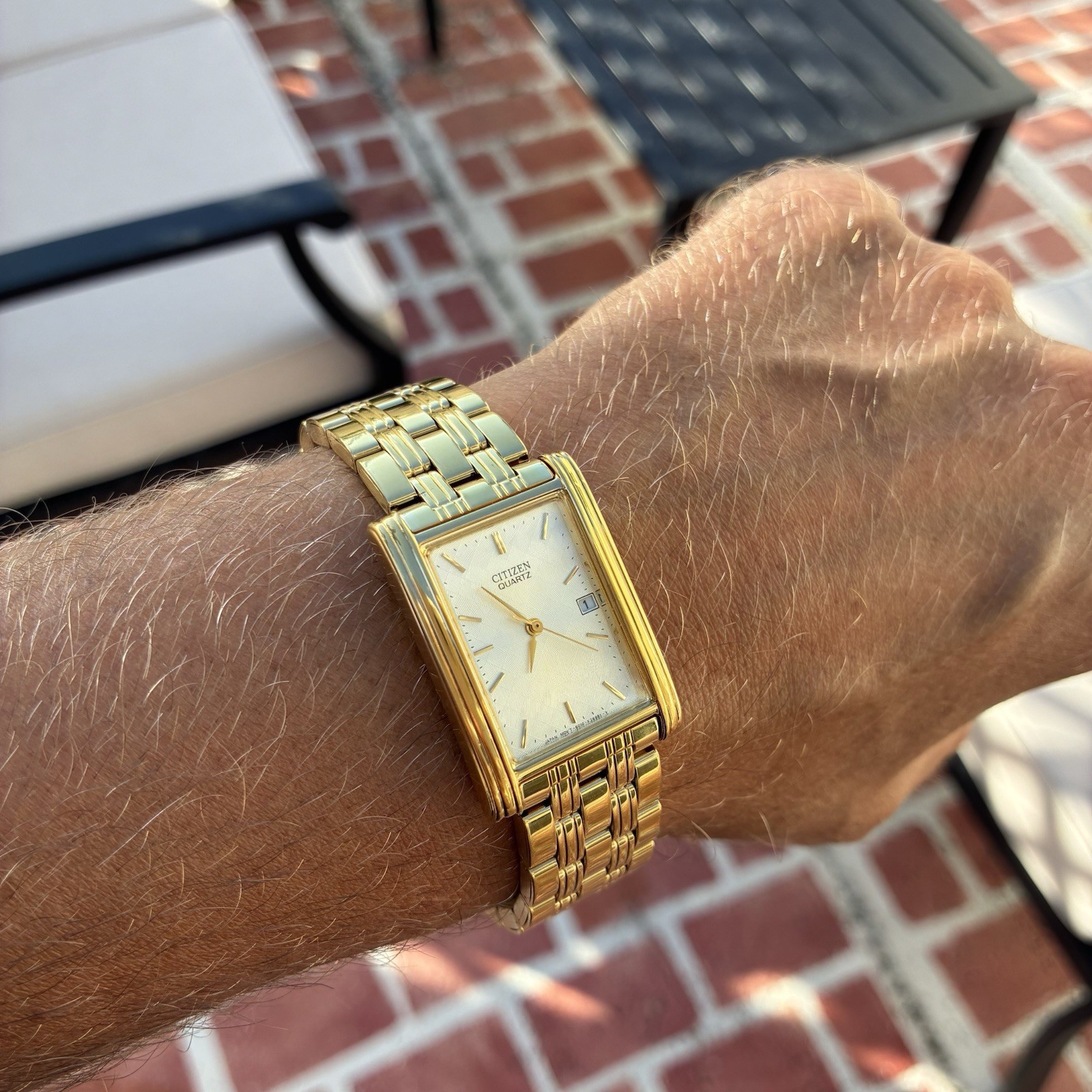 STUNNING Citizen Men’s Tank Watch – READ Description