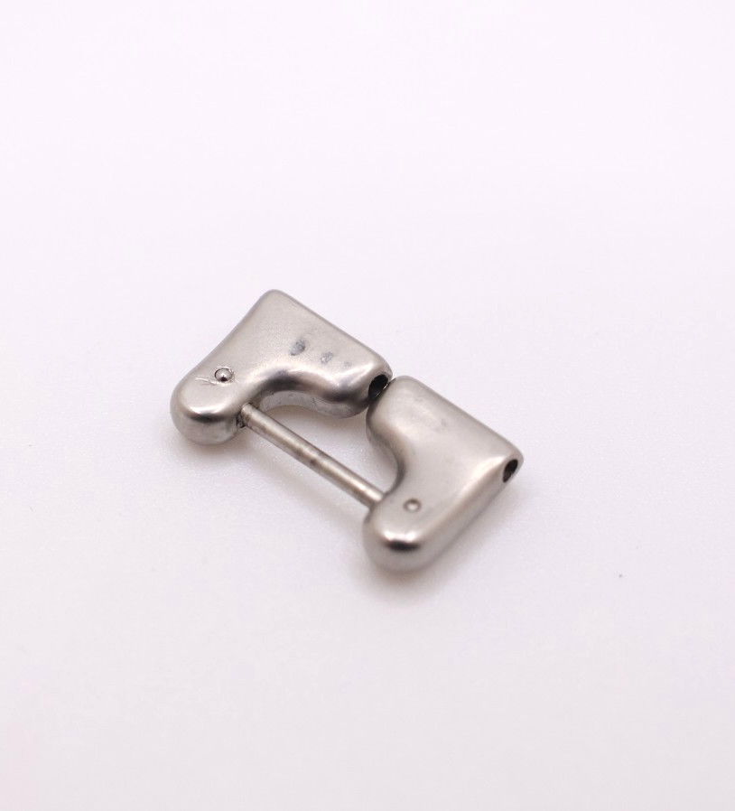 TAG HEUER SEL Clasp End Link, 18mm, Brushed Stainless Steel