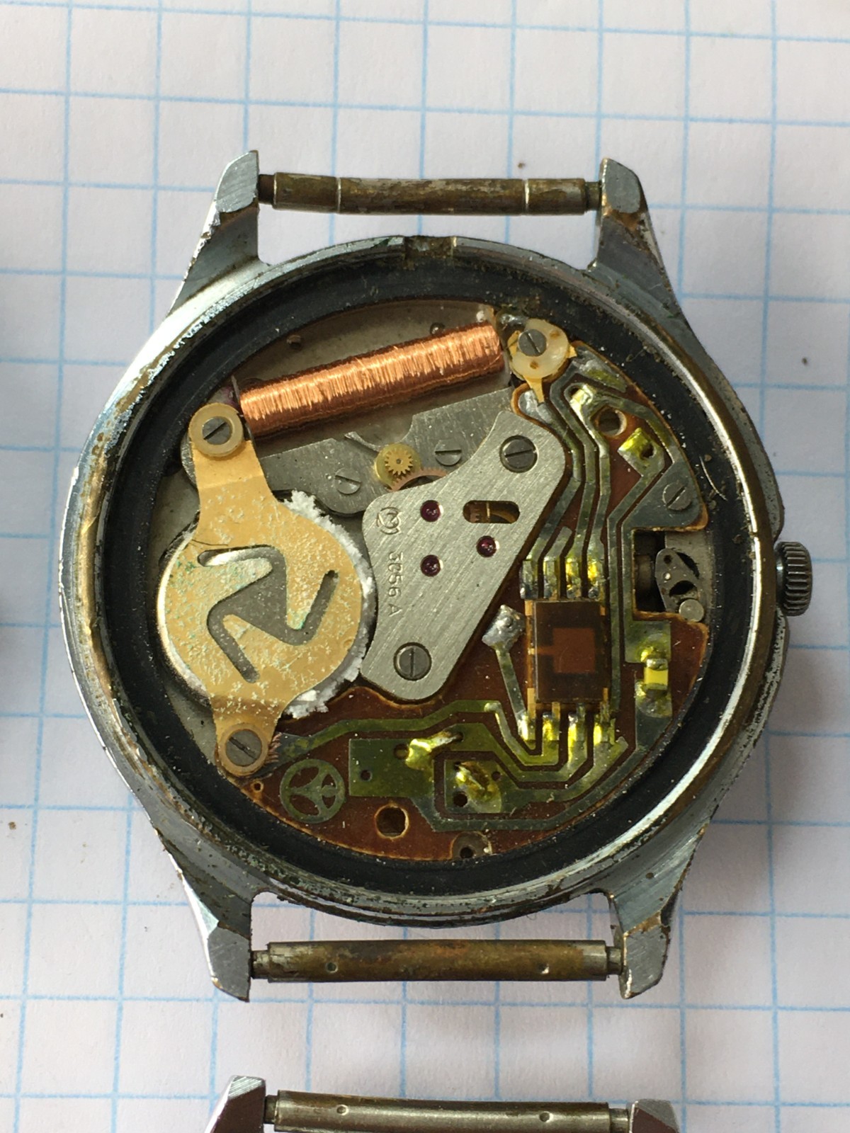 Lot of 8 Vintage USSR men’s quartz Watches Slava Poljot Chaika For Parts Repair