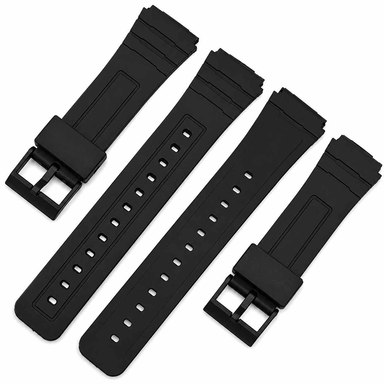 CASIO Watch Band F-91W,F-28W,F-91WG,F-93W,F-94WA,F-105W,F-106W,FLB-91W