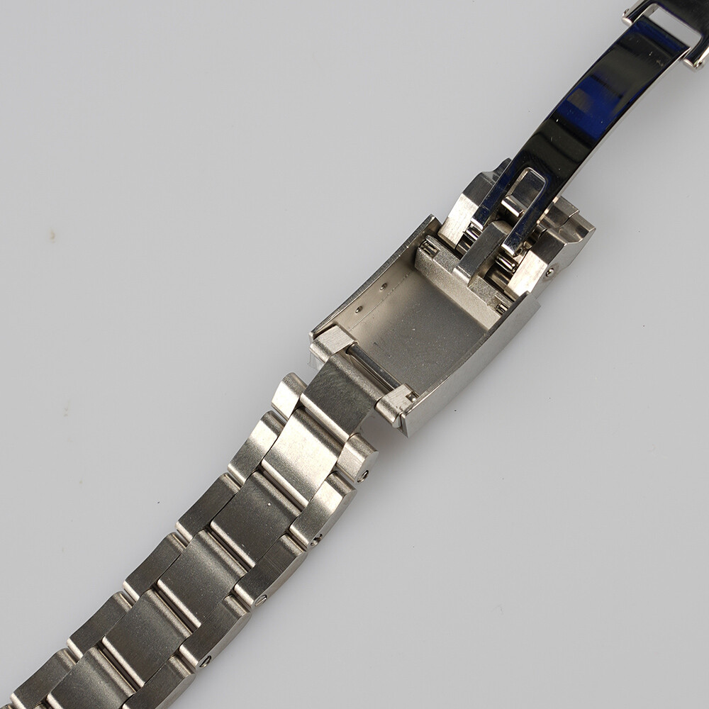 For Casio MTP1302 20mm Silver Watchband Strap Bracelet With Oyster Clasp