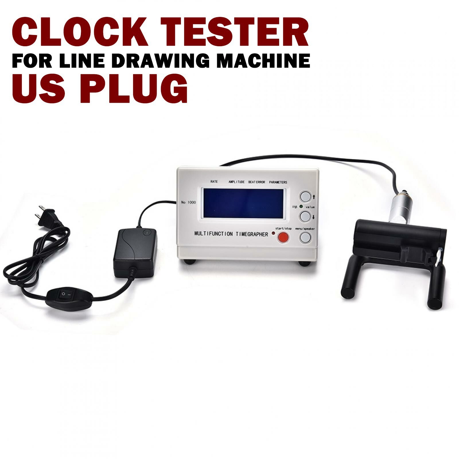 No.1000 Weishi Timegrapher Mechanical Watch Timing Machine Multifunction NEW