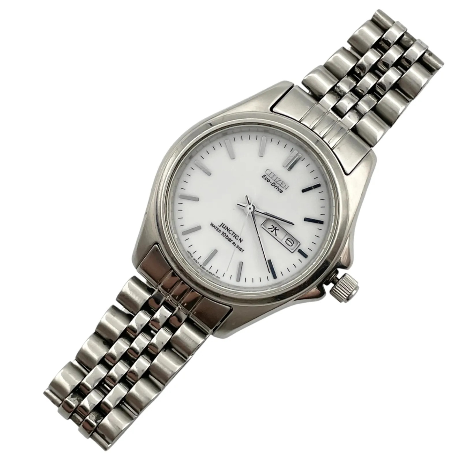 Working condition, brand new battery. Citizen JUCTION solar-powered Eco-Dr【USED】
