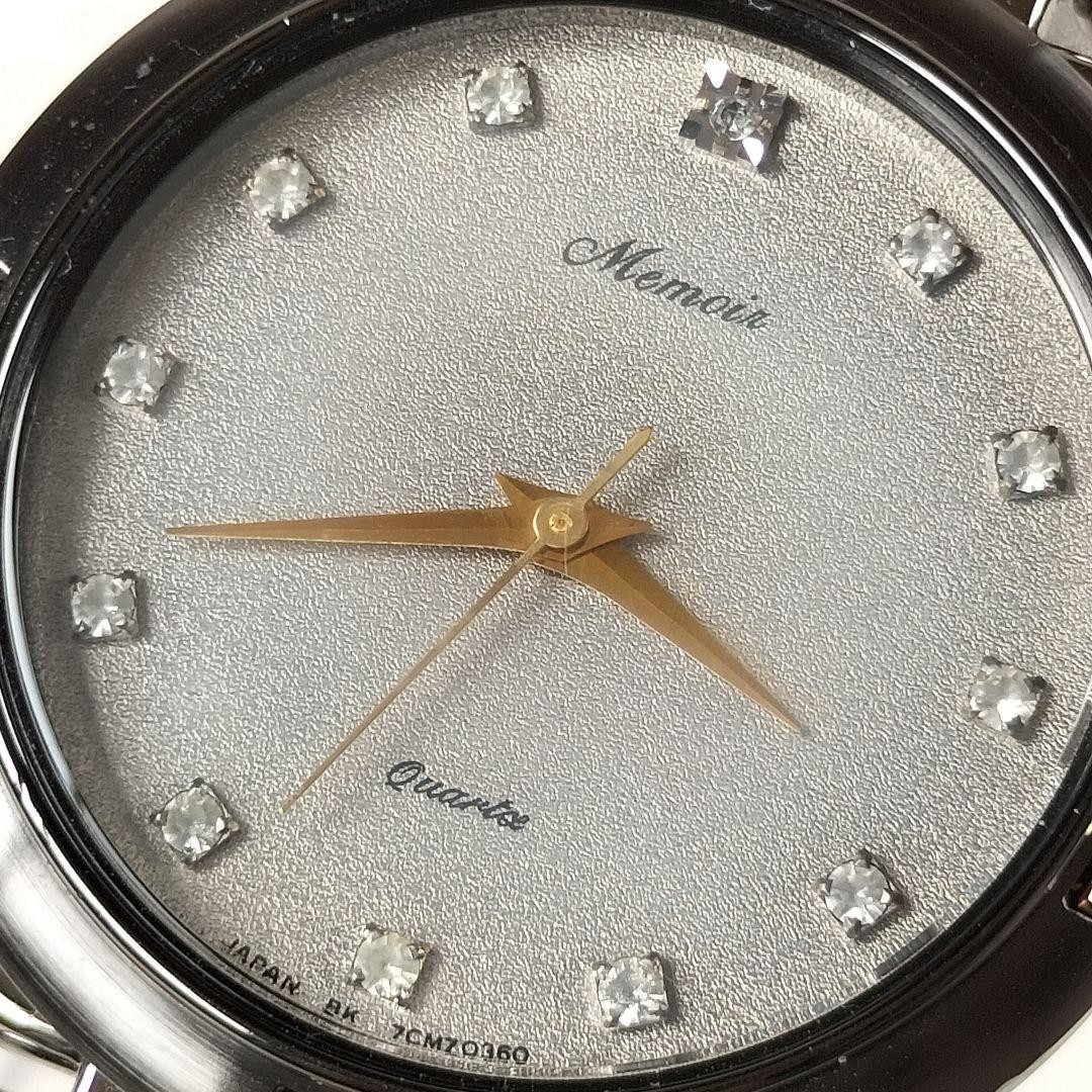 ORIENT MEMOIR 7CM036-00 quartz wristwatch preowned good working original box