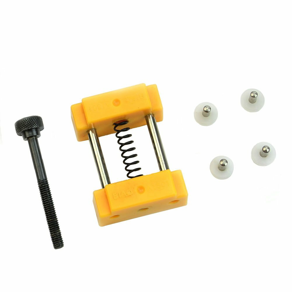 Watch Case Opener Adjustable Back Cover Repair Holder Tool Watchmakers DIY