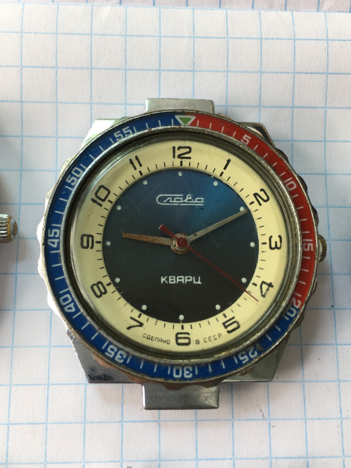 Lot of 8 Vintage USSR men’s quartz Watches Slava Poljot Chaika For Parts Repair