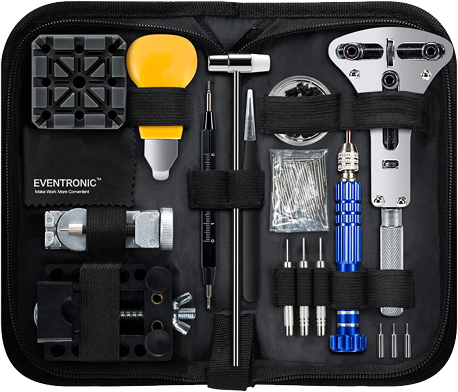 Watch Repair Kit, Professional Watch Battery Replacement Tool, Wat