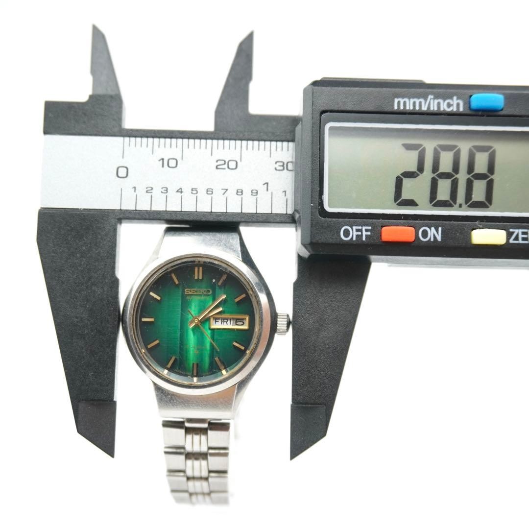 SEIKO 2706-0260 Green Dial Ladies Automatic Watch