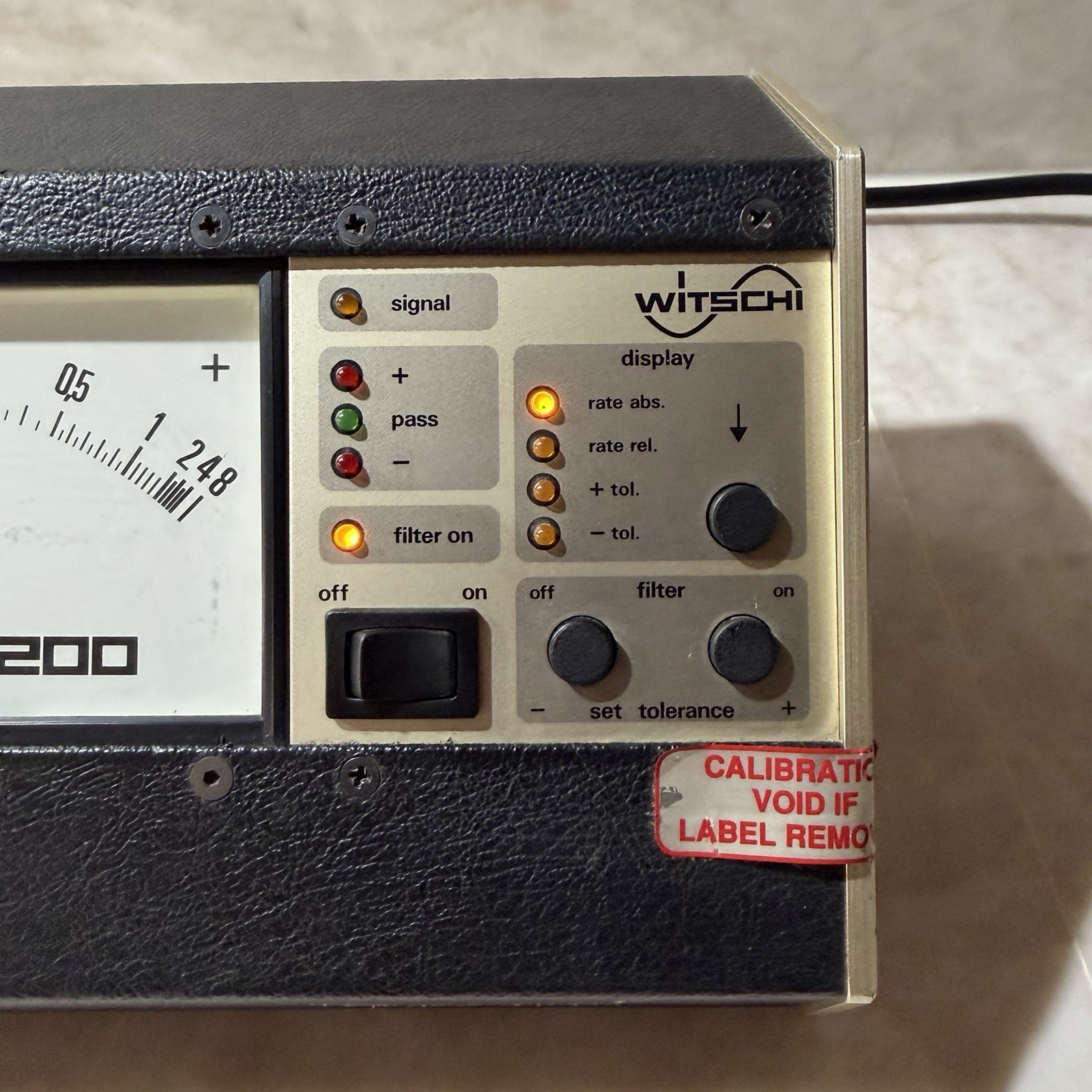 Witschi Q Test 2200 Watch Timing Machine Tester Swiss Vintage Powers On