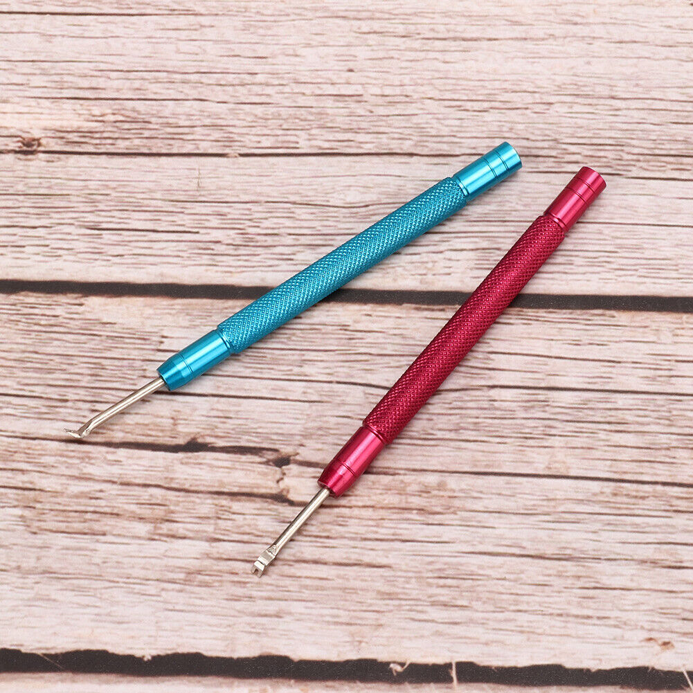 2-Pack Watch Hand Plunger Puller Remover Hand Set Fitter Watch Repair Tools