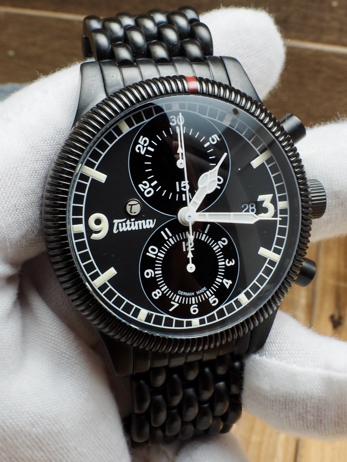 Tutima Grand Classic 80th Anniversary NOS RARE Store Display 781-32 Hard to Find