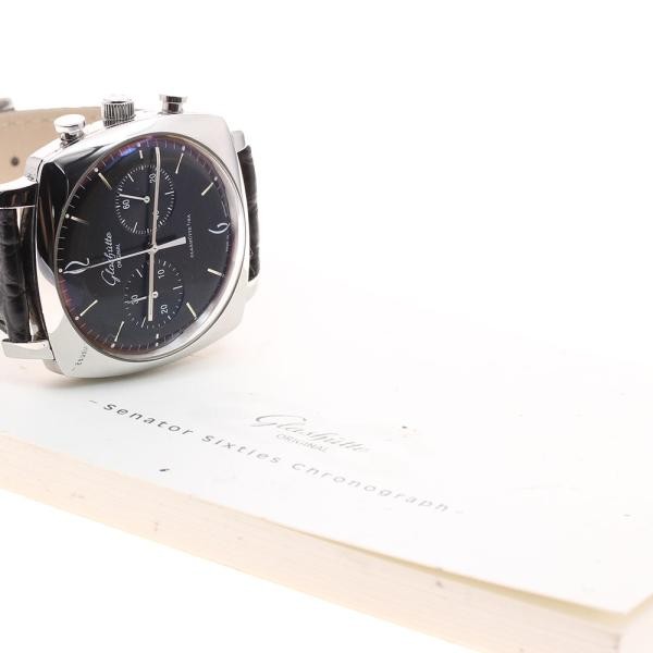 Glashütte Original Seventies Chronograph 1-39-34-02-32-04 42mm SS Watch #C2023