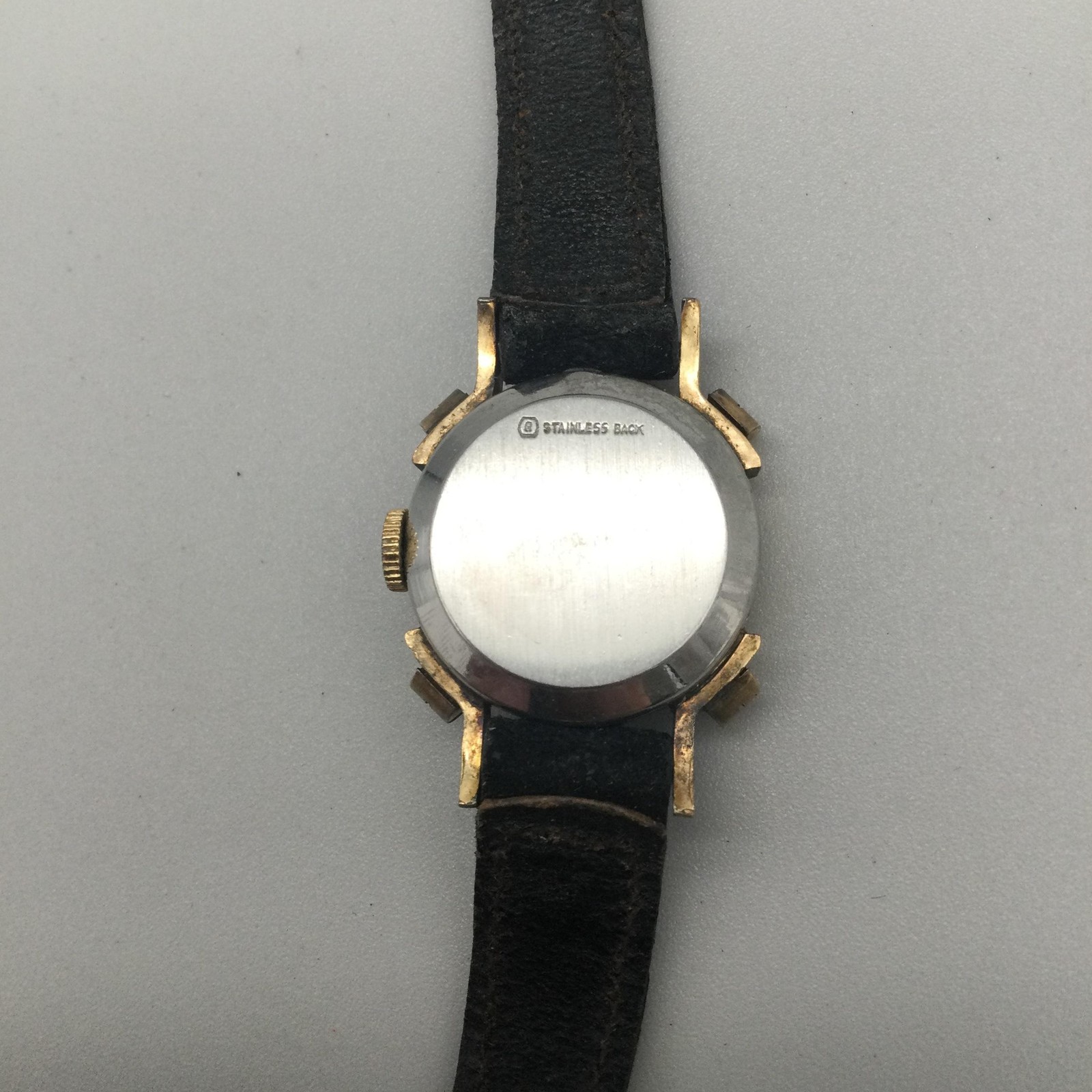Vintage Branton Womens Watch 21mm Gold Plated 17 Jewels Knotted Lugs Manual Wind