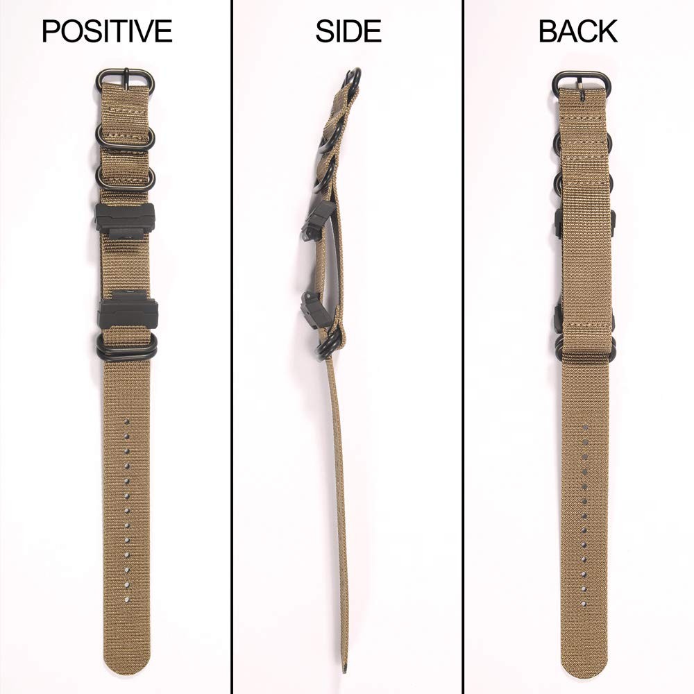 WRISTARMOR 16mm Adapters and HD Conversion RAF Nylon Watch Strap Kit Replacem…