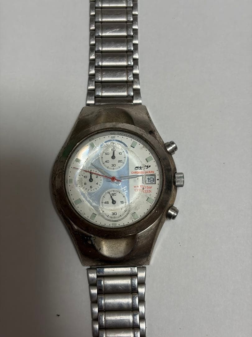 CITIZEN OXY Chronograph 10 ATM Water Resistant Watch